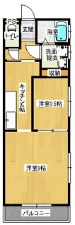 エトワールYUBUNSHAⅢ【2階】の間取り