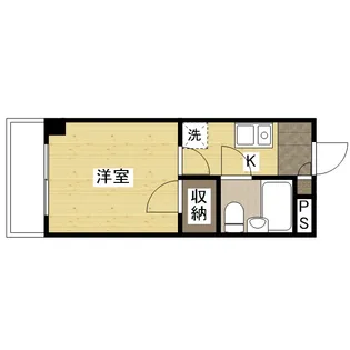 リバティ丸之内【311号室】の間取り