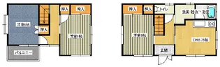 ハイツさらがい【A号室】の間取り