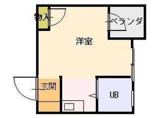 グーテONE【202号室】の間取り