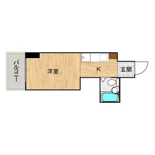 アルティメイトbuilding光南 The Tower【9階】の間取り