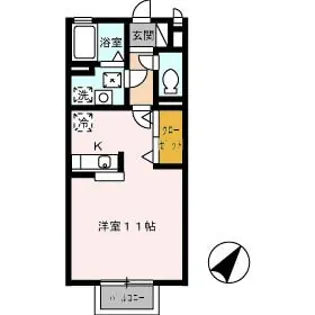サニーコート 10【2階】の間取り