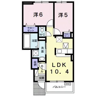 シンフォニー土器【1階】の間取り