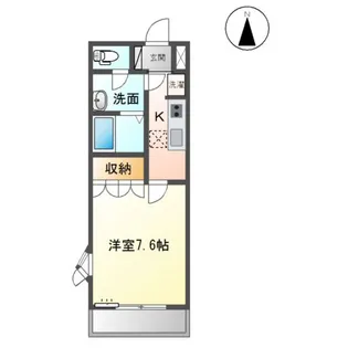 アルテピアッツァ【1階】の間取り