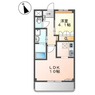 シルフィードA【1階】の間取り