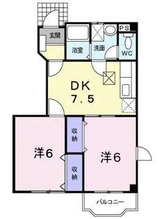 グレイスガーデン A【1階】の間取り