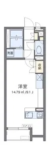 ミランダララモナ K2【2階】の間取り