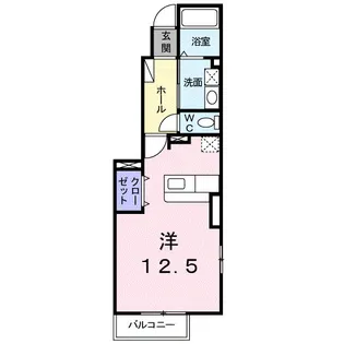 ブライト ガーデン UNO【1階】の間取り