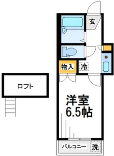 リッチモンド太田南【105号室】の間取り