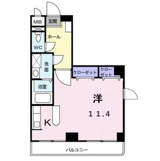 ガーデン・アルバータ【3階】の間取り