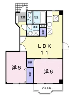 グレイスガーデン B【1階】の間取り