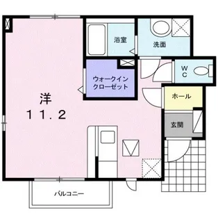 サンテール【1階】の間取り