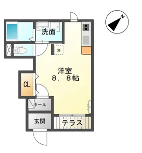 パストラル【1階】の間取り