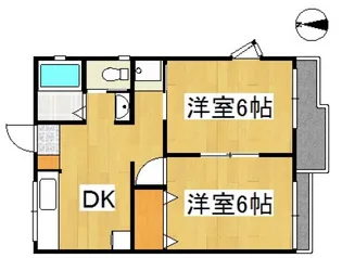 リベール倉敷【2階】の間取り