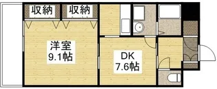 シュバリエブラン壱番館【3階】の間取り
