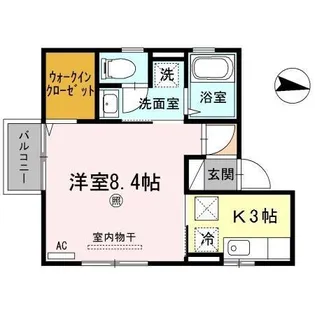 メゾン室町【1階】の間取り