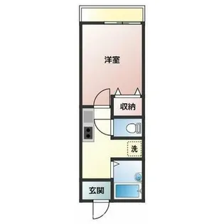 Aホープ【207号室】の間取り