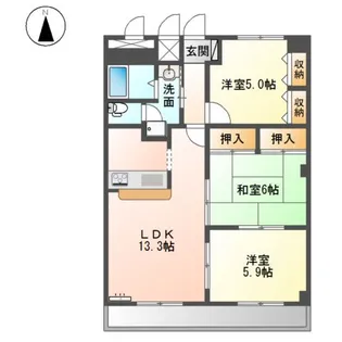 エル 21【5階】の間取り