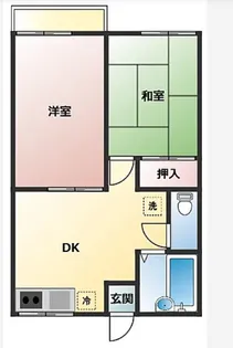 スティブルホリエ【202号室】の間取り