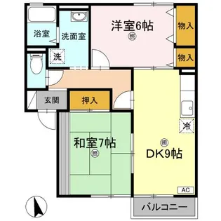 サンガーデン【103号室】の間取り