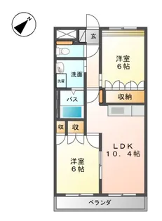 ノエル【1階】の間取り