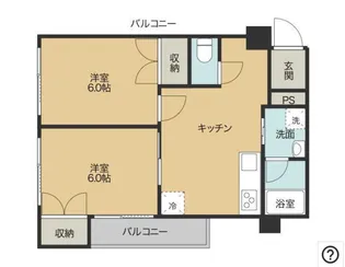 BASE津田【4階】の間取り