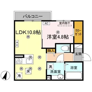 TORISIAサクセス【2階】の間取り