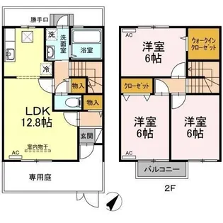 ファミーユ昴の間取り