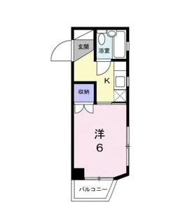 セトルコーポ伊島【3階】の間取り