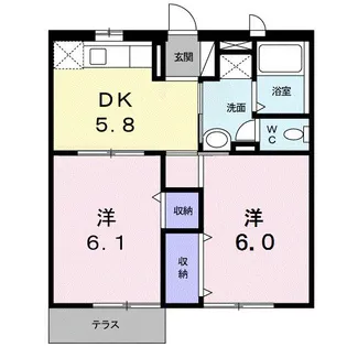 プライムステージ【1階】の間取り