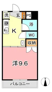 アトリエ・アクツ【2階】の間取り