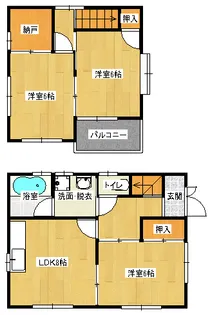 Valley陽の間取り