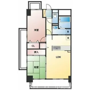 エスポワール辻III【205号室】の間取り