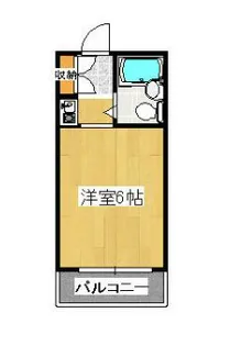 アルファ宮脇町【403号室】の間取り