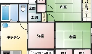 文京マンション 【B-3号室】の間取り