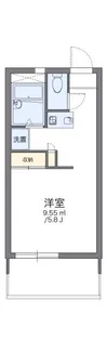 レオパレス宇多津【207号室】の間取り