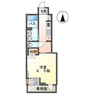 アヴァンセ太田【1階】の間取り