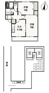 アーク・エテルノ【1階】の間取り