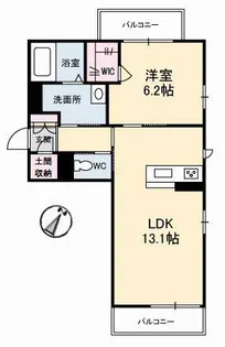 リアンジュ【2階】の間取り