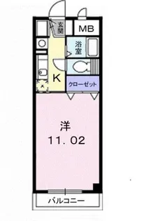 エトワール【2階】の間取り