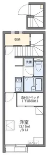 レオネクストキララⅡ【209号室】の間取り