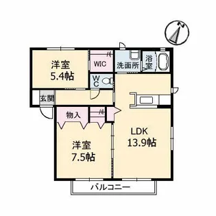 アークデザイン大門【1階】の間取り