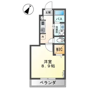 オリエント【1階】の間取り