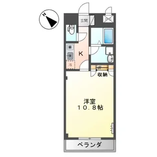 ソレアード【1階】の間取り