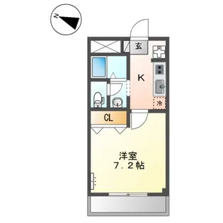 プロニティ・エイセイ【2階】の間取り