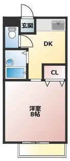 ビリオネア秋山C【201号室】の間取り