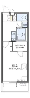 レオパレスセーグオリゾン【4階】の間取り