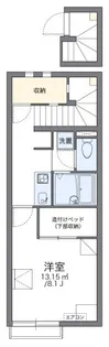 レオネクスト東大浜3【205号室】の間取り