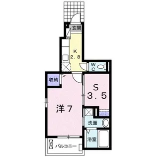 エヴァE【1階】の間取り