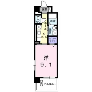 Mode Eight Ⅱ【1階】の間取り